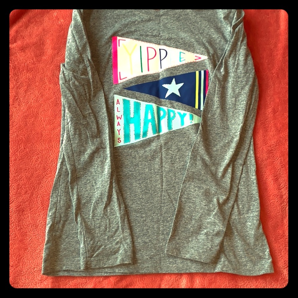 Cat and Jack Girls Long Sleeve Graphic Tee